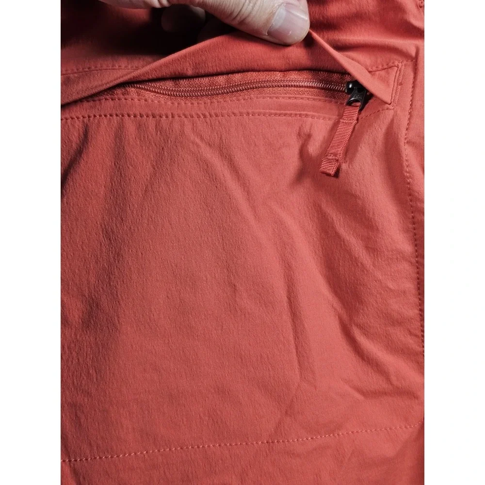 The North Face Mens‎ Hiking Shorts 36 Red Stretch Trail Outdoor NF0A5544